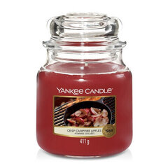 Ароматическая свеча Yankee Candle Crisp Campfire Apples, 411 г цена и информация | Подсвечники, свечи | 220.lv