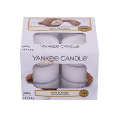 Yankee Candle Soft Blanket aromātiska svece 12 x 9.8 g cena un informācija | Sveces un svečturi | 220.lv