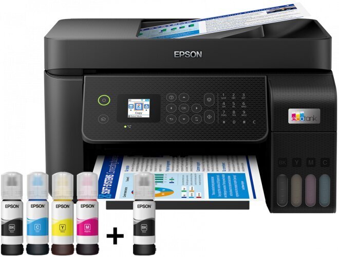 Epson EcoTank L5290 cena un informācija | Printeri un daudzfunkcionālās ierīces | 220.lv