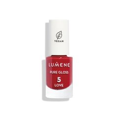 Лак для ногтей Lumene Pure Gloss, Nr. 5 Love, 5 мл цена и информация | Лаки для ногтей, укрепители | 220.lv