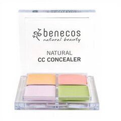 Benecos Natural CC Concealer korektoru palete 5 ml cena un informācija | Grima bāzes, tonālie krēmi, pūderi | 220.lv