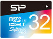 Silicon Power atmiņas karte microSDHC 32GB Superior Pro Color U3 + adapteris cena un informācija | Atmiņas kartes mobilajiem telefoniem | 220.lv