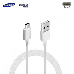 Samsung EP-DR140AWE USB 2.0 2A to Type-C 3.1 Qualcom Кабель данных и заряда 0.8m Белый (OEM) цена и информация | Кабели для телефонов | 220.lv