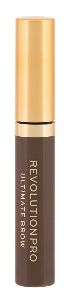 Makeup Revolution London Revolution PRO Ultimate Brow uzacu krāsa 5,8 ml, Medium Brown цена и информация | Acu ēnas, skropstu tušas, zīmuļi, serumi | 220.lv