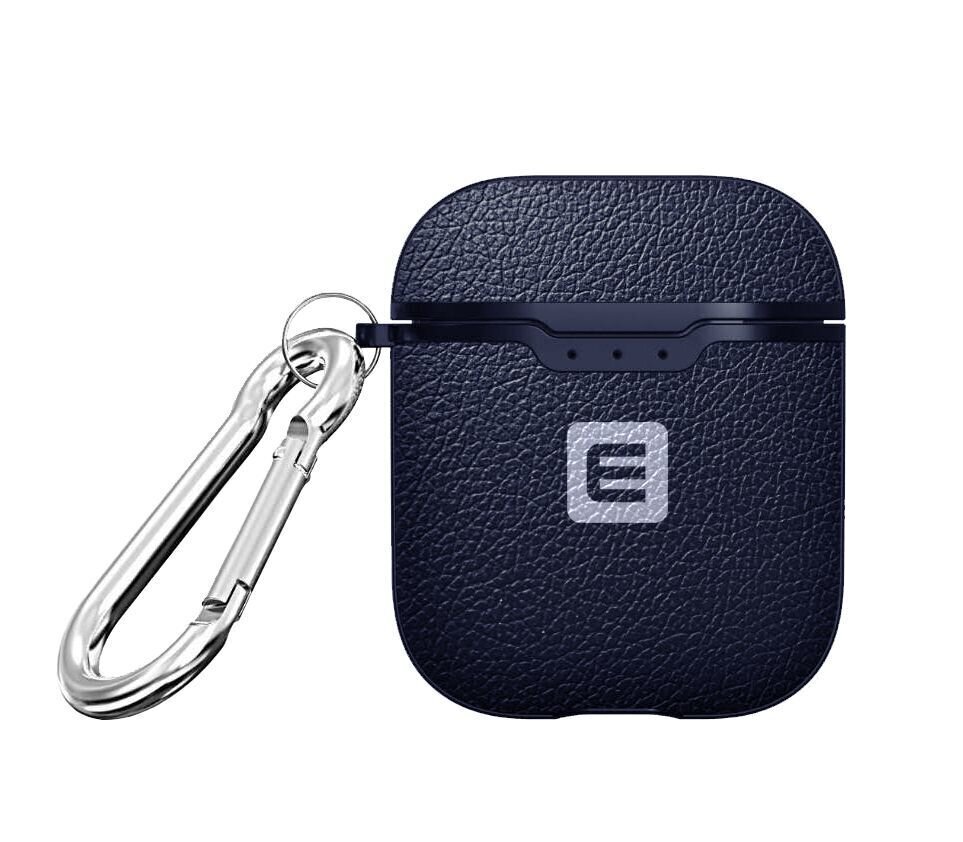 Maciņš aizmugurējais Evelatus    Apple    Case for AirPods EAC01    Navy Blue cena un informācija | Austiņas | 220.lv