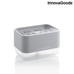 Дозатор мыла 2-в-1 для раковин Pushoap InnovaGood цена и информация | Чистящие средства | 220.lv