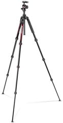 Manfrotto штатив Befree Advanced MKBFRTA4RD-BH, красный цена и информация | Штативы для фотоаппаратов | 220.lv