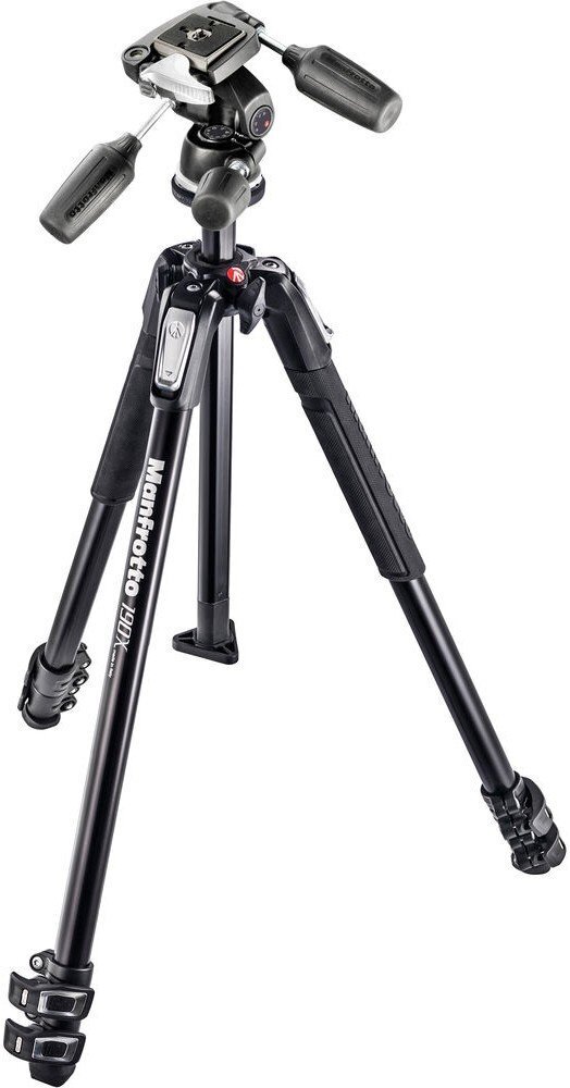 Manfrotto tripod kit MK190X3-3W1 cena un informācija | Fotokameru statīvi | 220.lv