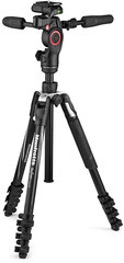 Manfrotto tripod kit MKBFRLA4BK-3W Befree 3-Way Live Advanced cena un informācija | Fotokameru statīvi | 220.lv