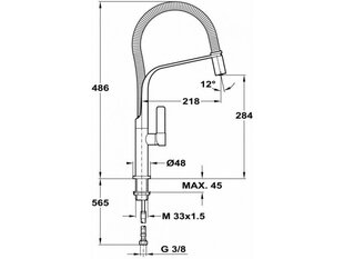 Смеситель Teka FO 997, белый цена и информация | Смесители | 220.lv