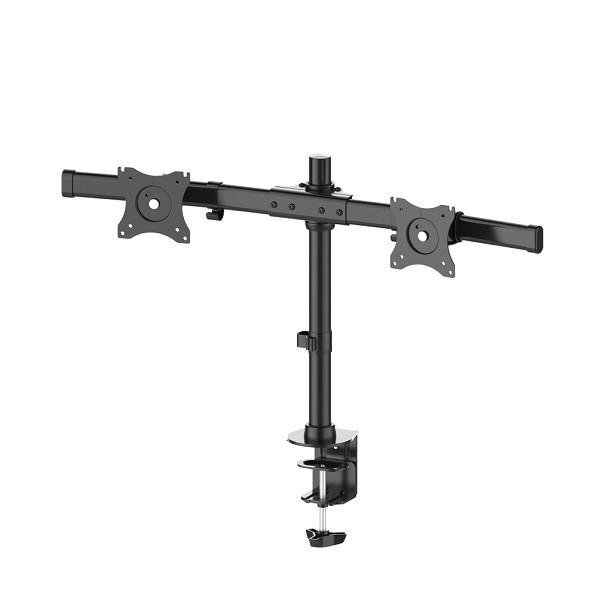 MONITOR ACC DESK MOUNT 10-27/FPMA-DCB100DBLACK NEWSTAR cena un informācija | Monitora turētāji | 220.lv