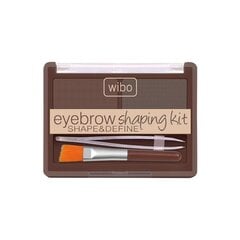 Wibo Тени для бровей в наборе EYEBROW SHAPING KIT 2 цена и информация | Карандаши, краска для бровей | 220.lv