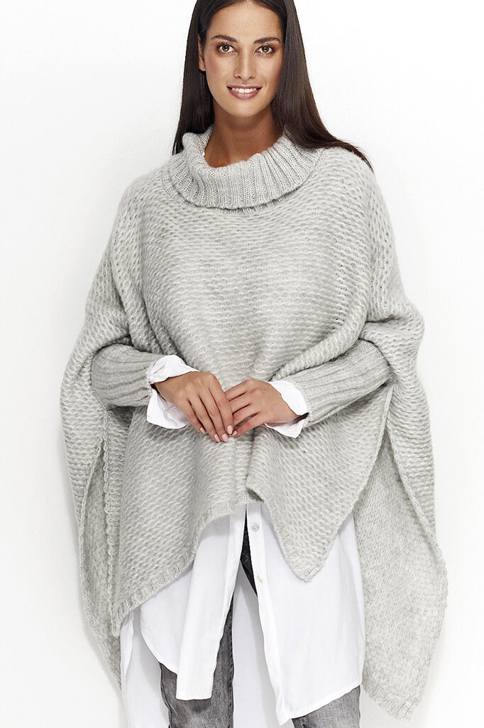 Džemperis sievietēm Numinou, gaiši pelēks cena un informācija | Sieviešu džemperi | 220.lv