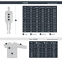 Flīsa džemperis vīriešiem, FHM Kivu, pelēks cena un informācija | Sporta apģērbs vīriešiem | 220.lv