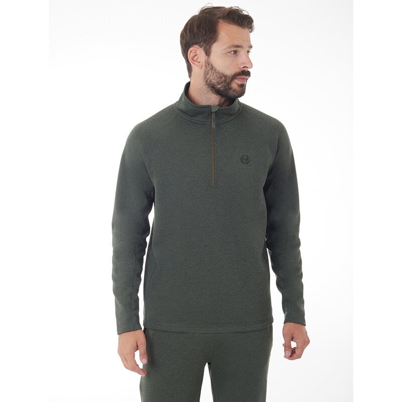 Flīsa džemperis vīriešiem, FHM Kivu, haki-zaļš cena un informācija | Sporta apģērbs vīriešiem | 220.lv