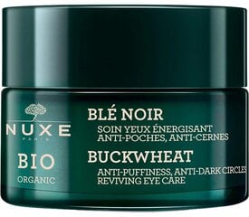 Acu krēms Nuxe BIO Energising Eye Care Cream, 15 ml цена и информация | Сыворотки, кремы для век | 220.lv