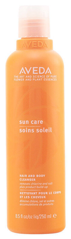 Šampūns un dušas želeja vienā Aveda Sun Care, 250 ml cena un informācija | Šampūni | 220.lv