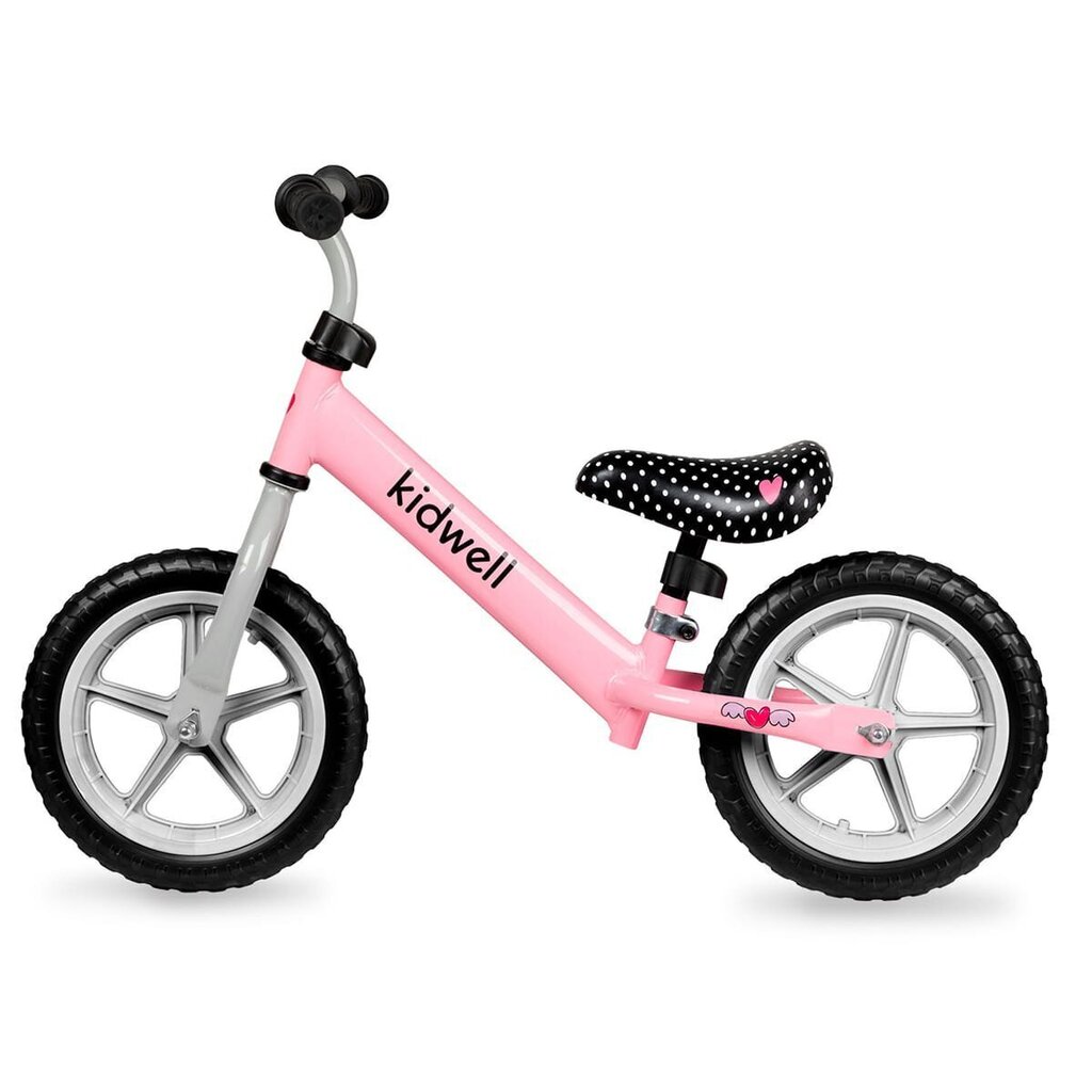 Līdzsvara velosipēds Kidwell Rebel, rozā цена и информация | Balansa velosipēdi | 220.lv