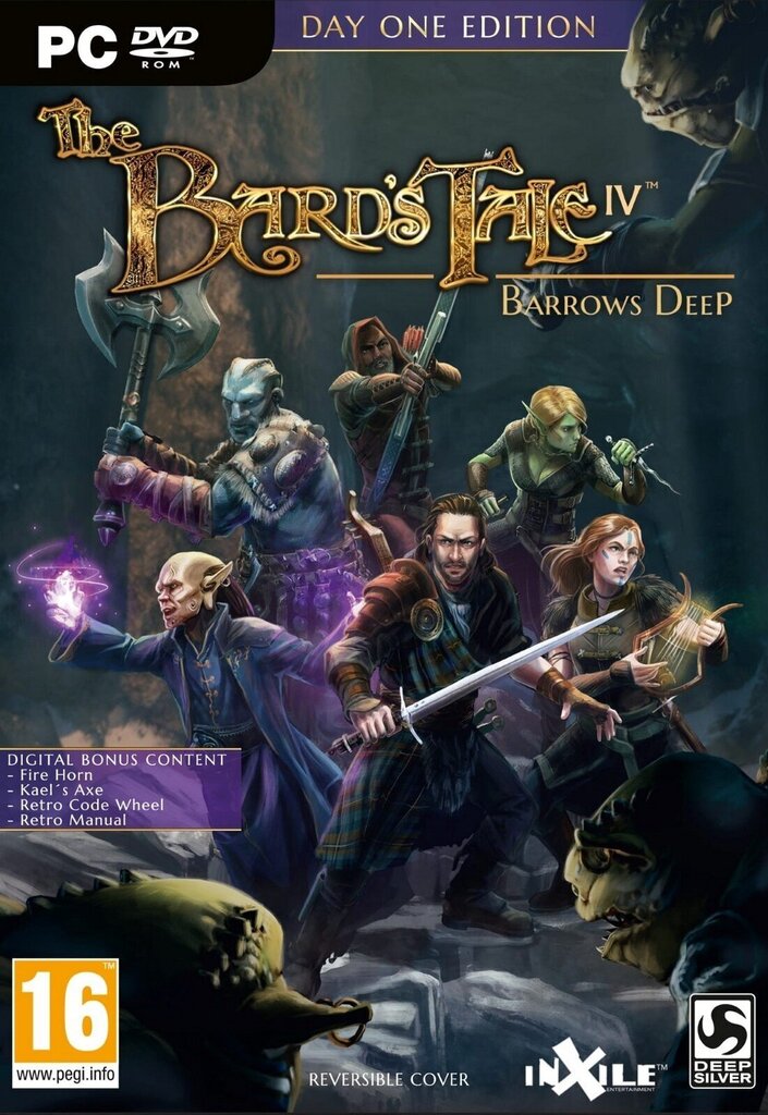 Bard's Tale IV: Barrows Deep Day One Edition, PC cena un informācija | Datorspēles | 220.lv