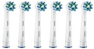 Наконечники Braun Oral-B Cross Action цена и информация | Насадки для электрических зубных щеток | 220.lv