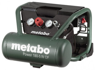Bezeļļas kompresors Power 180-5 W OF, Metabo цена и информация | Компрессоры | 220.lv