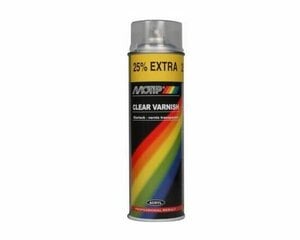 Caurspīdīga laka CLEAR VARNISH 500ml, Motip cena un informācija | Auto ķīmija | 220.lv