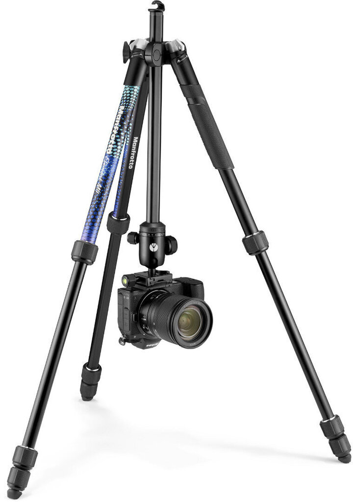 Manfrotto statīva komplekts Element MII MKELMII4BL-BH, zils цена и информация | Fotokameru statīvi | 220.lv