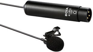 Boya mikrofons BY-M4C Cardioid XLR Lavalier cena un informācija | Mikrofoni | 220.lv