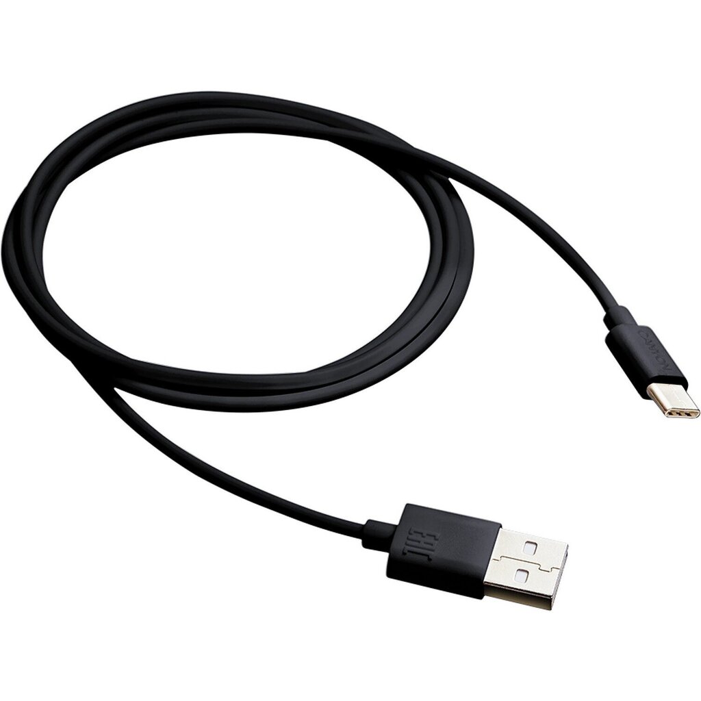 CANYON UCBC-1 USB to Type-C Cable - Black, 1A/1m (PS5, Xbox Series, Switch) цена и информация | Savienotājkabeļi | 220.lv