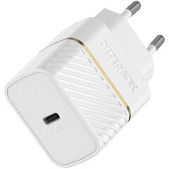 Sienas lādētājs Otterbox USB-C Fast charge, 20W - Cloud Dust White cena un informācija | Lādētāji un adapteri | 220.lv