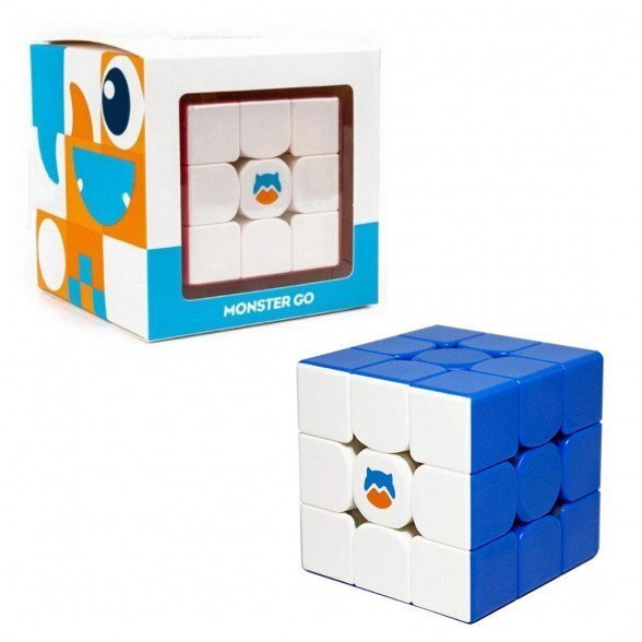 Kubs Monster GO Cloud 3x3(white-blue) cena un informācija | Galda spēles | 220.lv