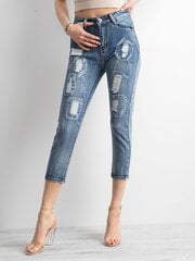 Синие джинсы цена и информация | Женские джинсы | 220.lv