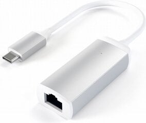 USB-C gigabata Ethernet adapters, Satechi cena un informācija | Savienotājkabeļi | 220.lv