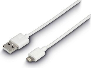 Vads USB->Lightning Hama 1m, white cena un informācija | Savienotājkabeļi | 220.lv