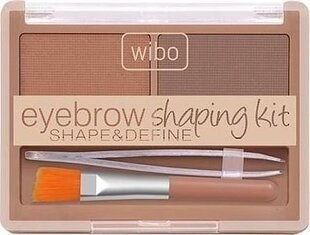 Wibo Тени для бровей в наборе EYEBROW SHAPING KIT 1 цена и информация | Тушь, средства для роста ресниц, тени для век, карандаши для глаз | 220.lv