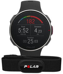 Polar Vantage V Titan HR M/L, melns/sarkans + H10 pulsa jostiņa cena un informācija | Viedpulksteņi (smartwatch) | 220.lv