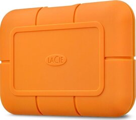 LaCie external SSD 500GB Rugged USB-C цена и информация | Жёсткие диски | 220.lv