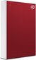 SEAGATE One Touch STKC4000403 4TB USB 3.0 Colour Red STKC4000403 cena un informācija | Ārējie cietie diski | 220.lv
