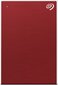 SEAGATE One Touch STKC4000403 4TB USB 3.0 Colour Red STKC4000403 cena un informācija | Ārējie cietie diski | 220.lv