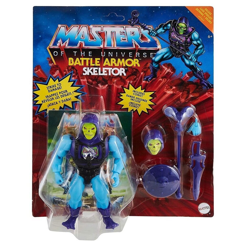 Mattel Masters of the Universe Origins Skeleto cena un informācija | Datorspēļu suvenīri | 220.lv