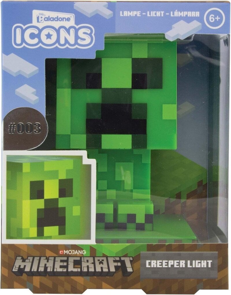 Статуэтки Paladone Minecraft Creeper Icon цена | 220.lv