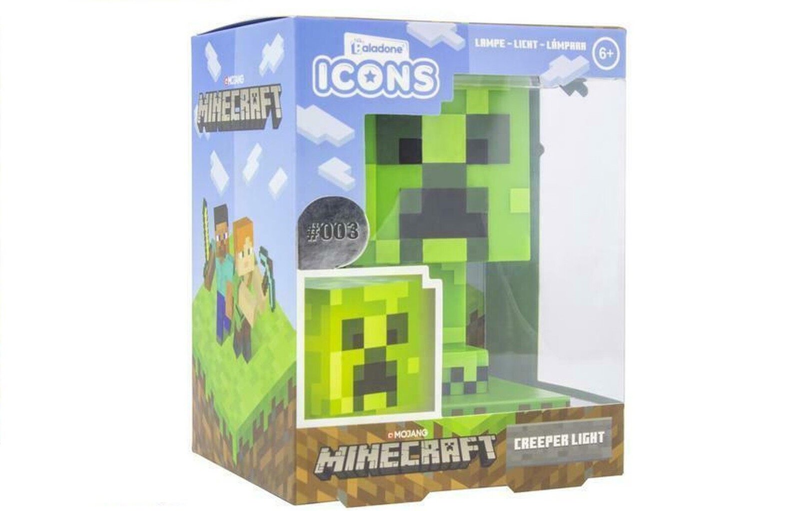 Paladone Minecraft Creeper Icon цена и информация | Datorspēļu suvenīri | 220.lv