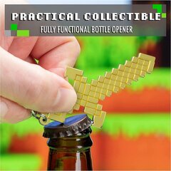 Minecraft - Sword Bottle Opener Keychain cena un informācija | Datorspēļu suvenīri | 220.lv