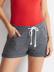 Серые женские шорты slim fit цена и информация | Шорты женские Only | 220.lv