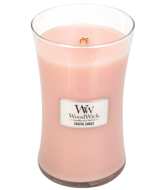 WoodWick aromātiska svece Coastal Sunset, 609,5 g цена и информация | Sveces un svečturi | 220.lv