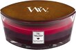 Aromātiskā svece WoodWick Trilogy Sun Ripened Berries, 453,6 g цена и информация | Sveces un svečturi | 220.lv