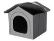 Hobbydog būda Graphite Ecolen+Graphite Oxford R1, 32x38 cm cena un informācija | Suņu gultas, spilveni, būdas | 220.lv