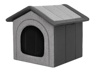 Hobbydog будка Graphite Ecolen+Graphite Oxford R1, 32x38 см цена и информация | Лежаки, домики | 220.lv