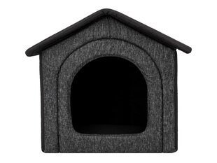 Hobbydog būda Black Ecolen+Black Oxford R2, 38x44 cm cena un informācija | Suņu gultas, spilveni, būdas | 220.lv