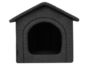 Hobbydog būda Black Ecolen R4, 55x60 cm cena un informācija | Suņu gultas, spilveni, būdas | 220.lv